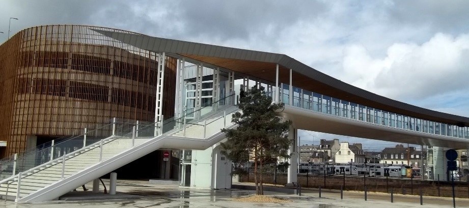 Passerelle à Saint Brieuc