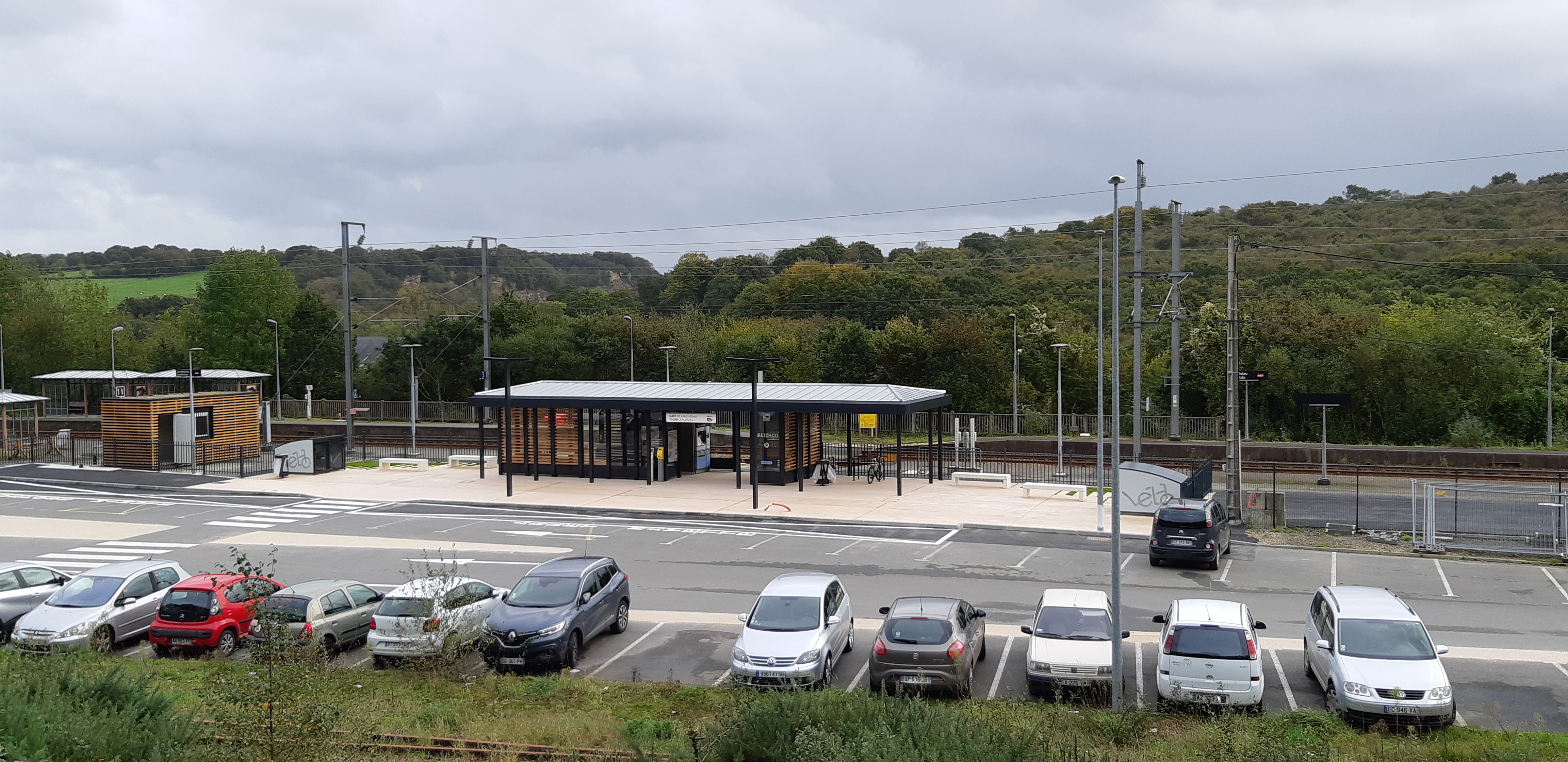 La gare dans son ensemble