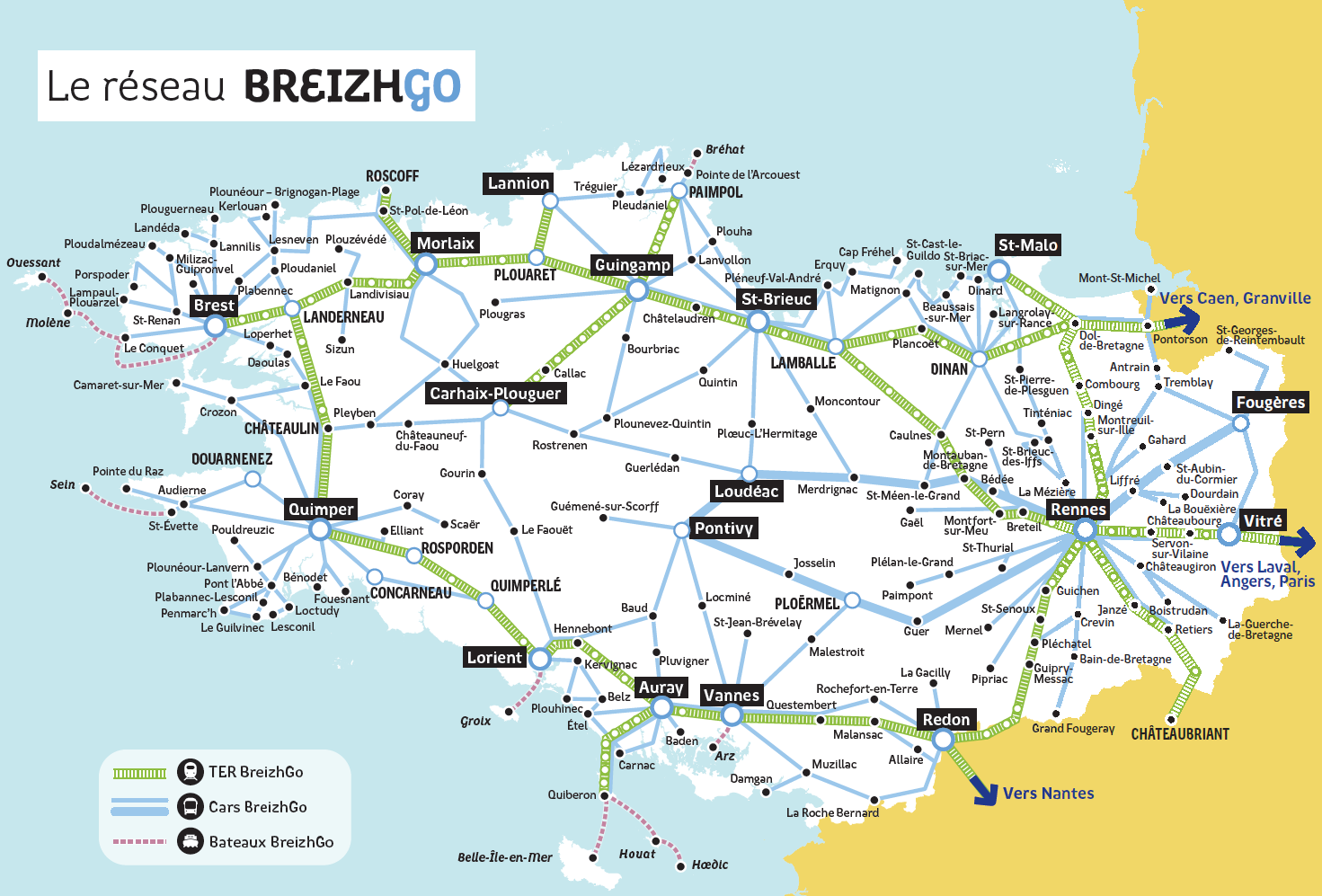 Carte réseau BreizhGo